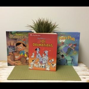 Three Vintage Big Golden Books.